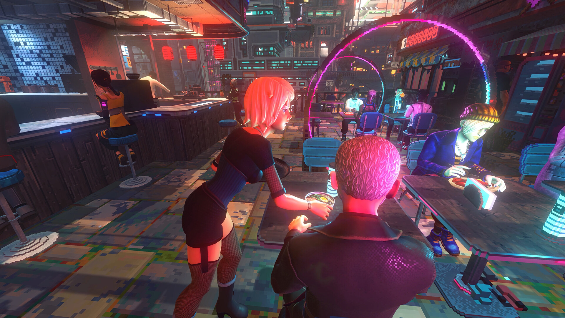 Nivalis Nights apartment interior customization scene